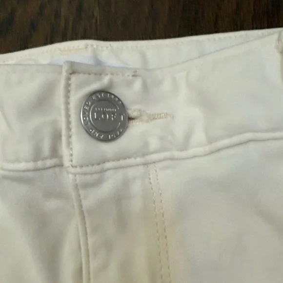 LOFT Light Beige Skinny Jeans - Picture 5 of 6